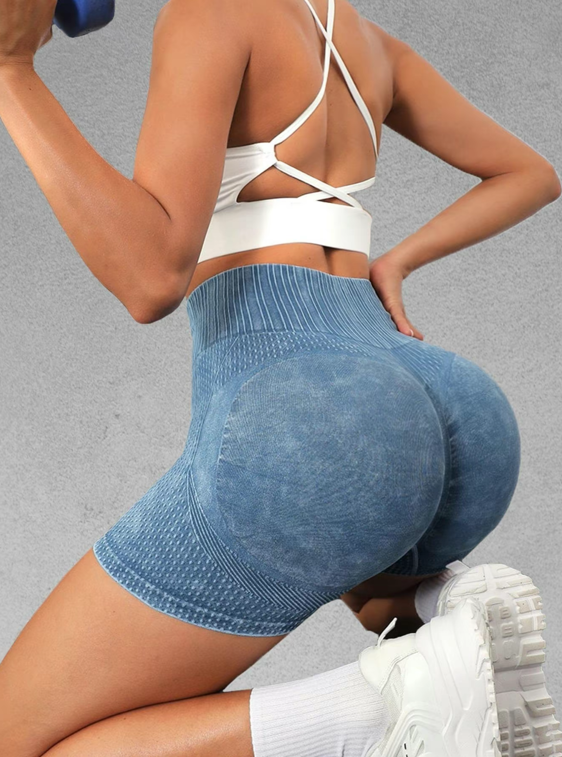 High Waist Active Shorts
