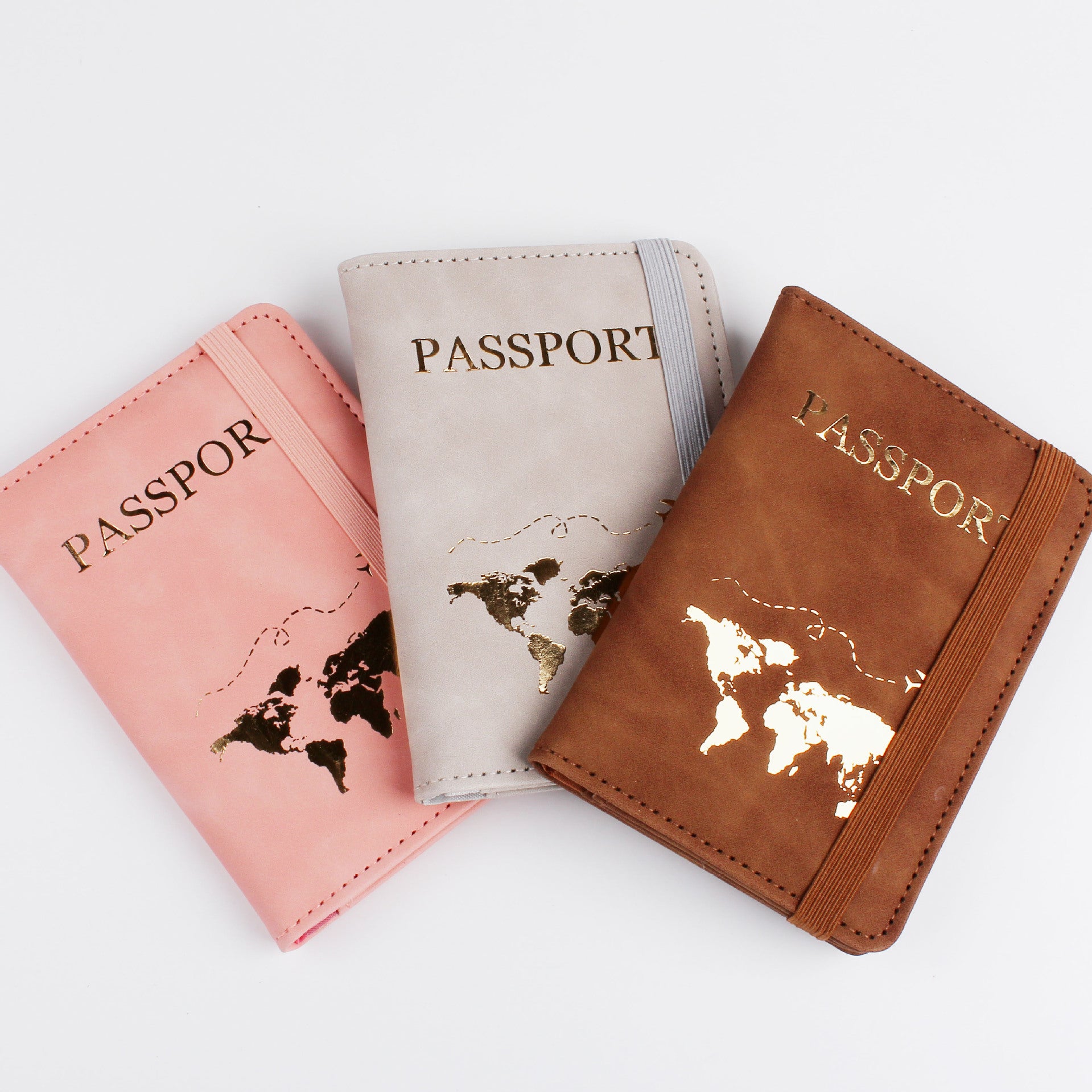 Vintage Business Passport Covers