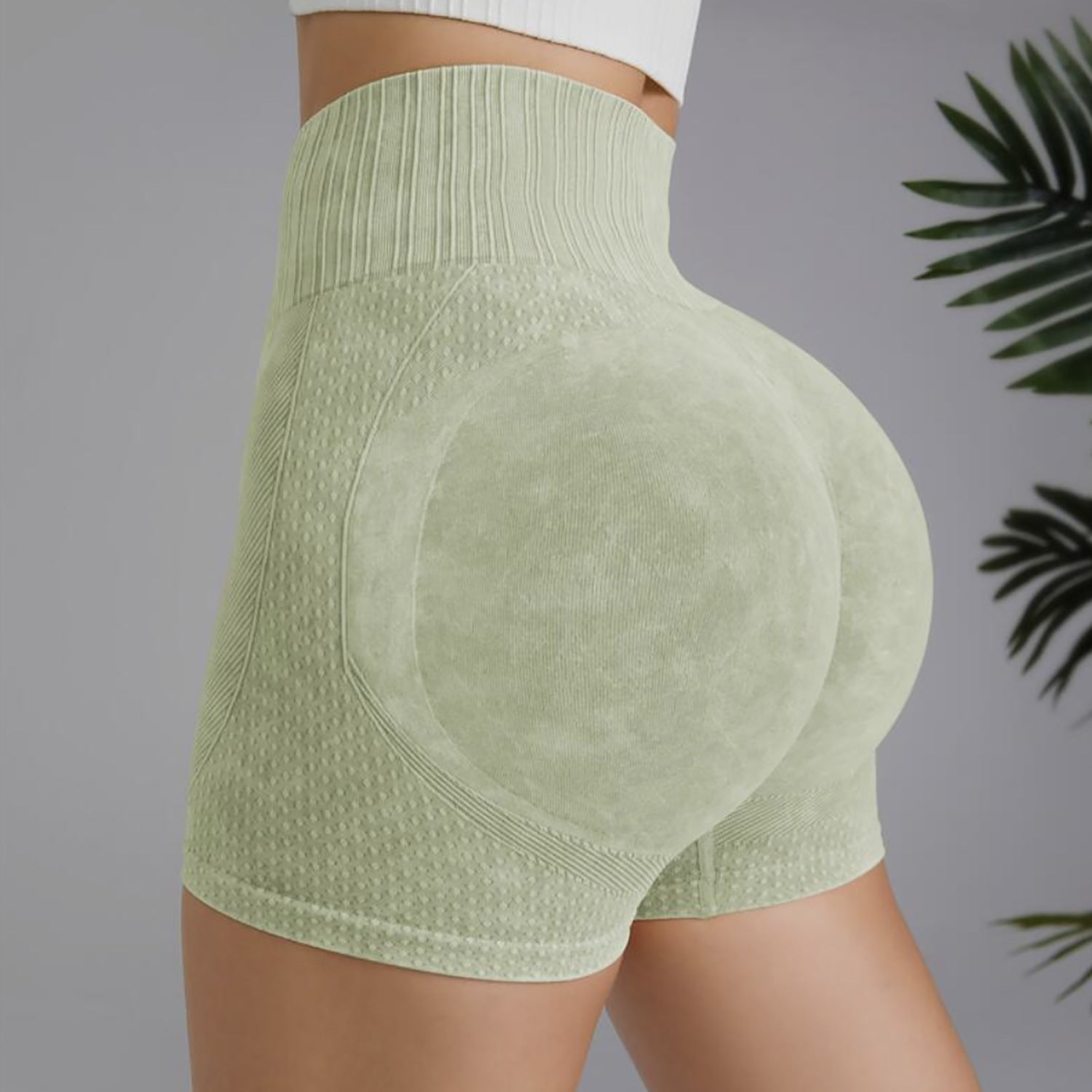 High Waist Active Shorts