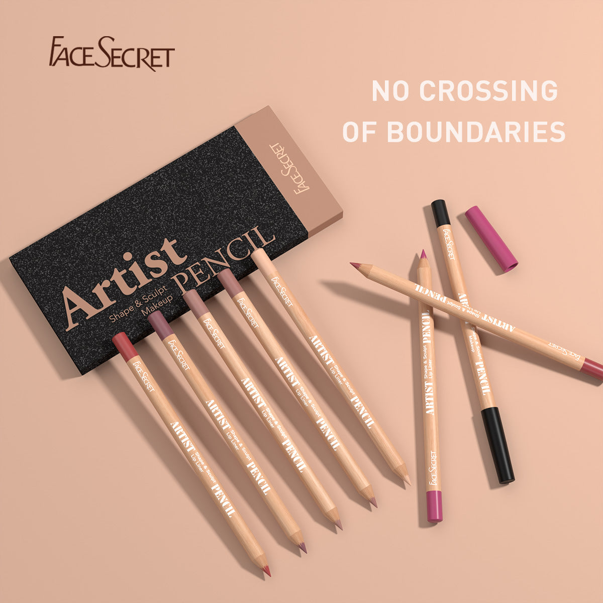 Face Secret Artist Lip Liner Pencil Set
