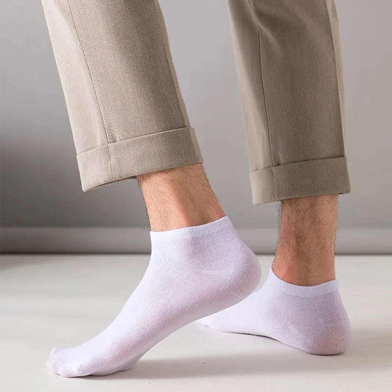 Unisex 10/20 Pairs of Solid Color Socks