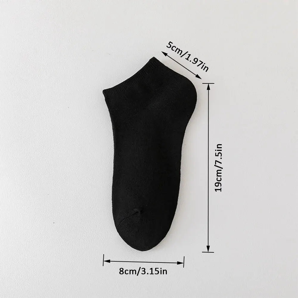 Unisex 10/20 Pairs of Solid Color Socks